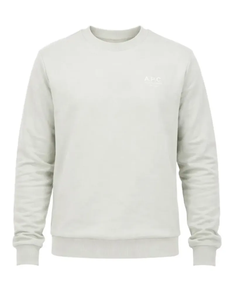 A.P.C. Rue Madame logo-detail sweatshirt - Nude Nude