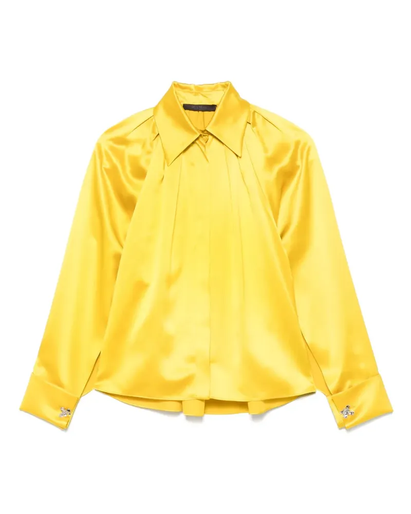 Max Mara Salice Hemd - Gelb Gelb