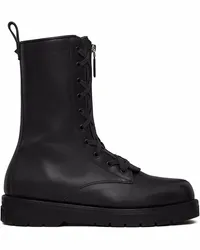 Valentino Garavani XCOMBAT Bikerstiefel Schwarz