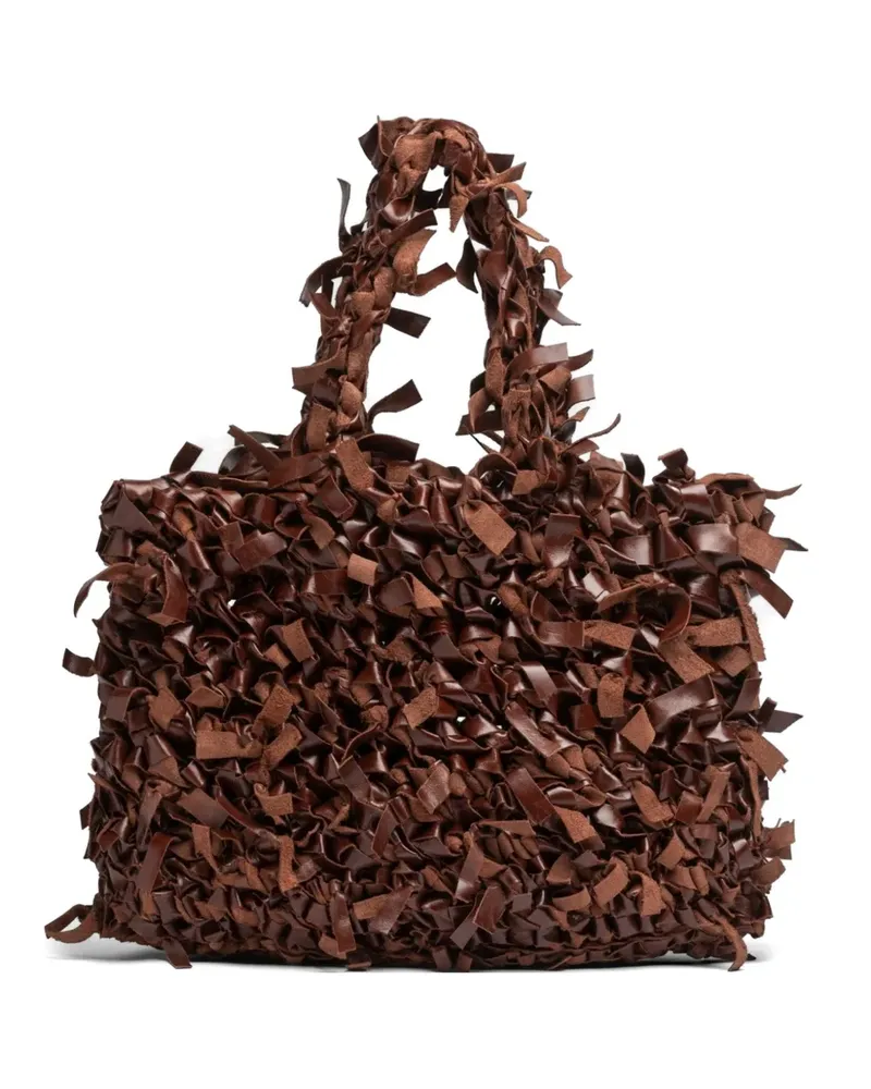 Séfr Agape tote bag - Braun Braun