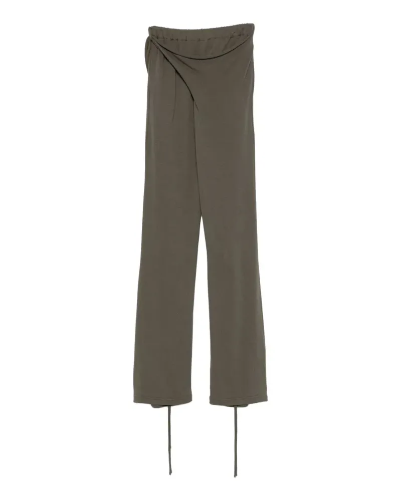 OTTOLINGER wrap-design trousers - Grau Grau