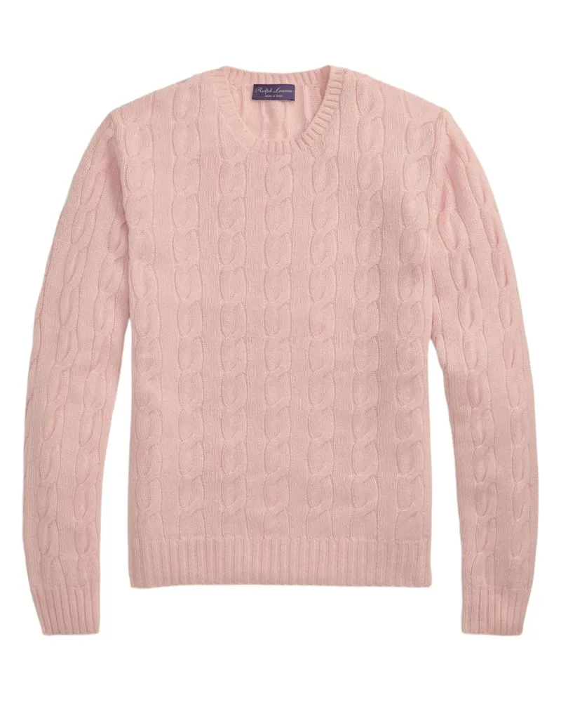Ralph Lauren Pullover mit Zopfmuster - Rosa Rosa