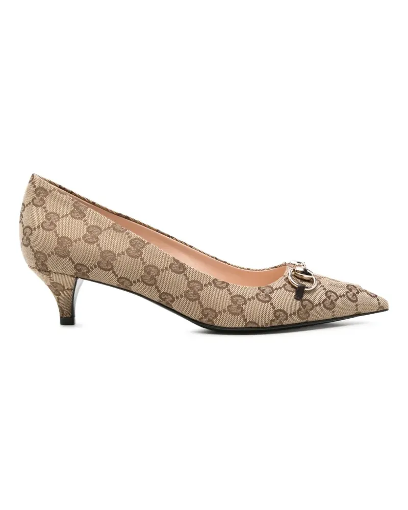 Gucci pumps with Horsebits - Nude Nude