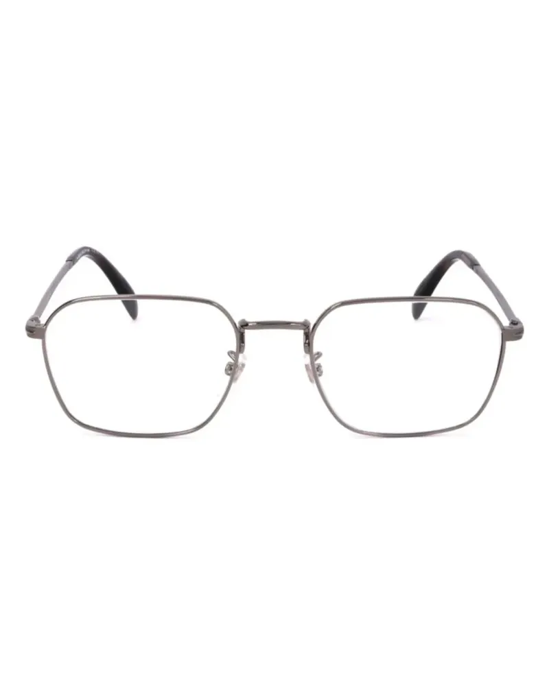 EYEWEAR by DAVID BECKHAM Brille mit eckigem Gestell - Silber Silber
