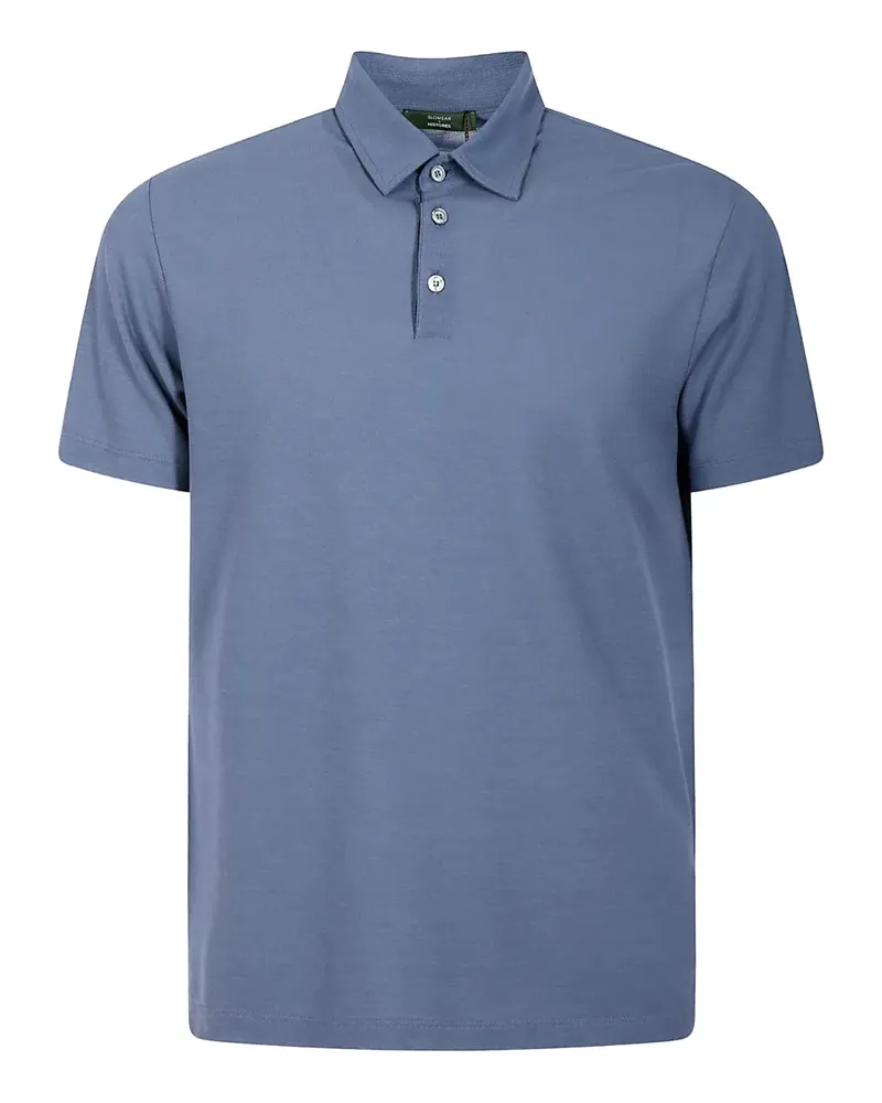 Zanone Poloshirt aus Baumwolle - Blau Blau