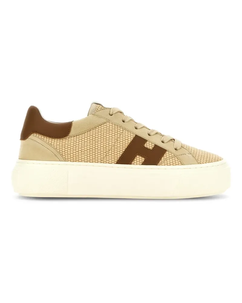 Hogan Crosswind Sneakers - Nude Nude