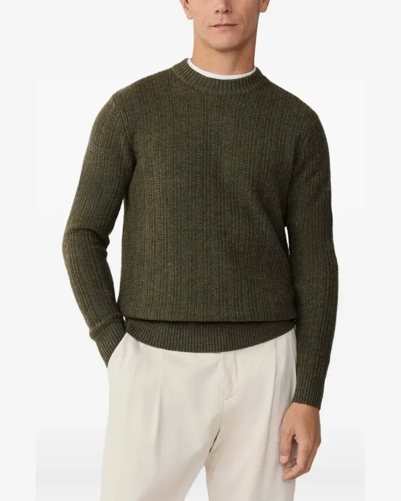Hackett Pullover mit Rundhalsausschnitt - Grün Grün