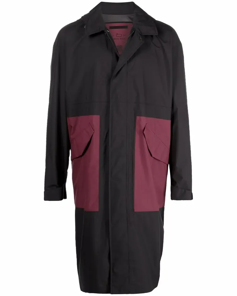 Woolrich Delaware Mantel - Schwarz Schwarz