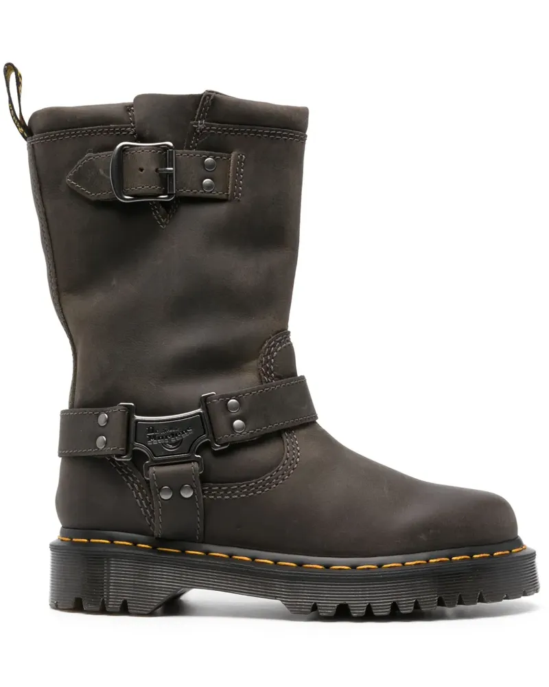 Dr.Martens Anistone Bikerstiefel - Grau Grau
