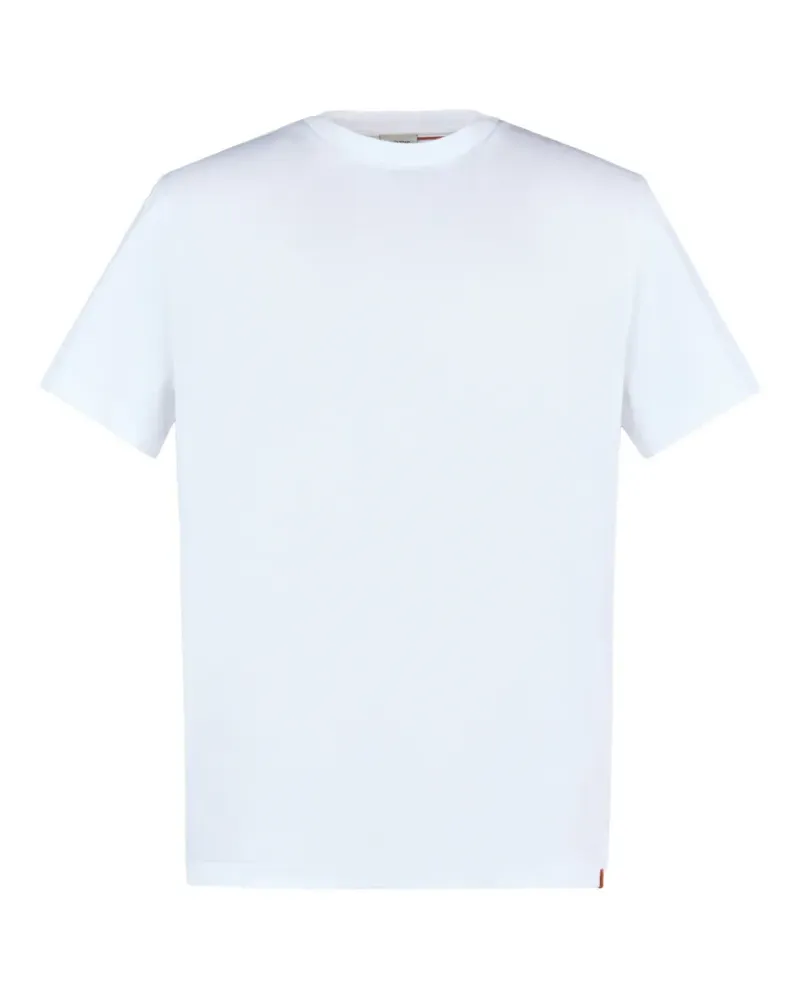 TOD'S T-Shirt mit Kontrastband - Weiß Weiß