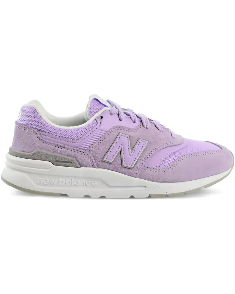 New Balance 997H Mesh-Sneakers aus Wildleder - Violett Violett
