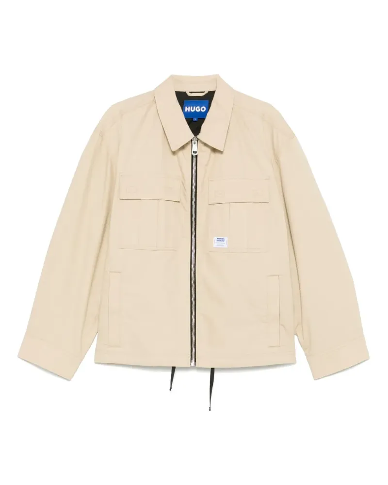 HUGO BOSS Ripstop-Jacke - Nude Nude