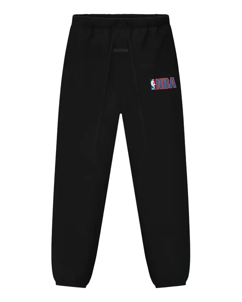 Fear of God logo-print track pants - Schwarz Schwarz