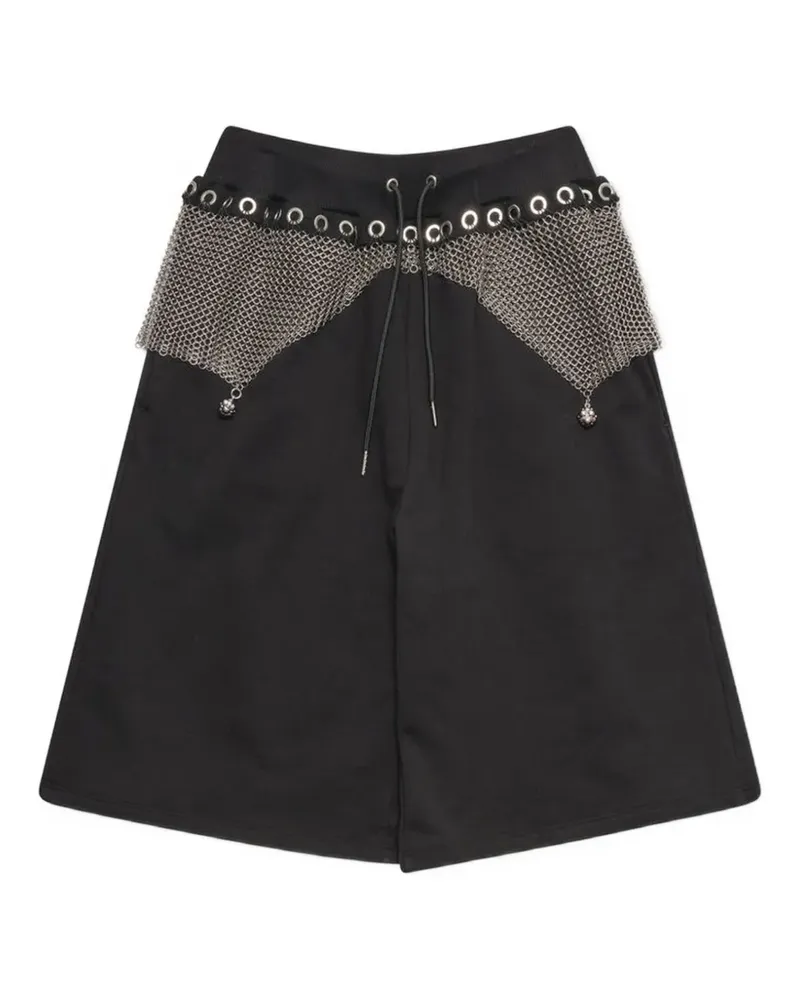 CHOPOVA LOWENA Titan Chainmail shorts - Schwarz Schwarz