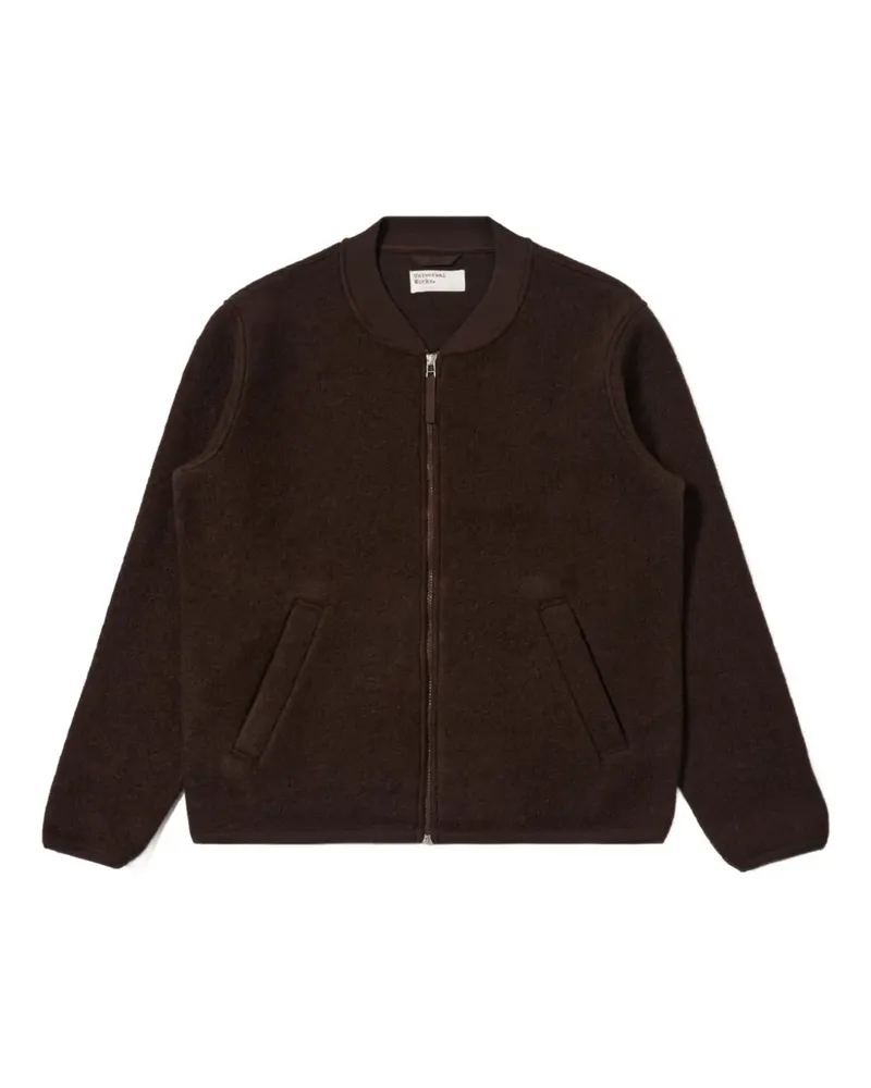 Universal Works Bomberjacke mit Reißverschluss - Braun Braun