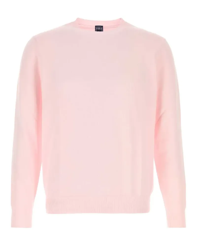 Fedeli Pullover aus Baumwolle - Rosa Rosa