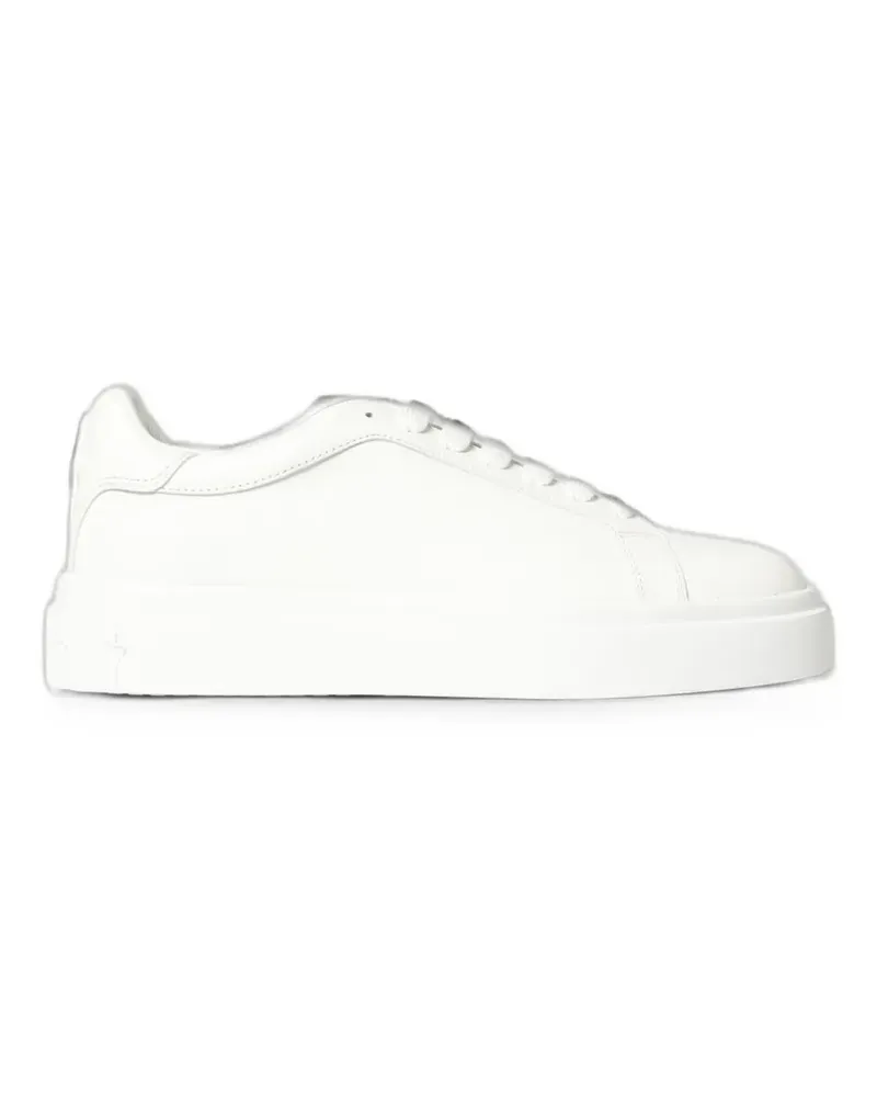 Cesare Paciotti dagger-detail leather sneakers - Weiß Weiß
