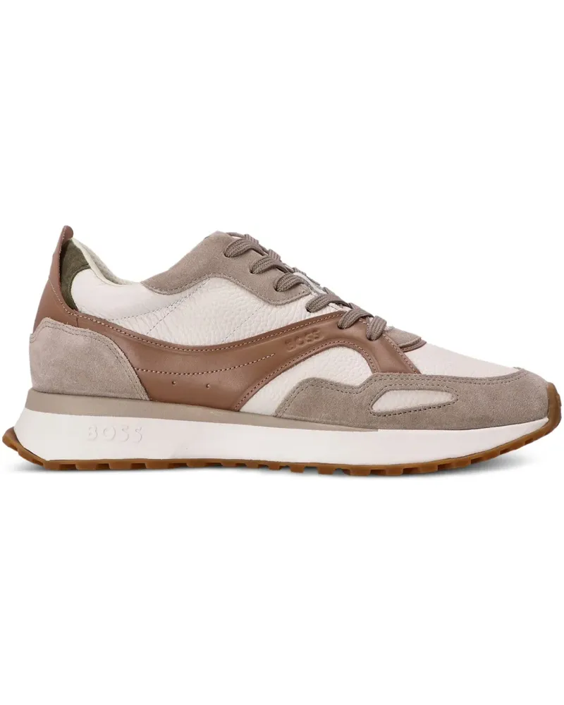 HUGO BOSS Sneakers mit Einsätzen - Nude Nude