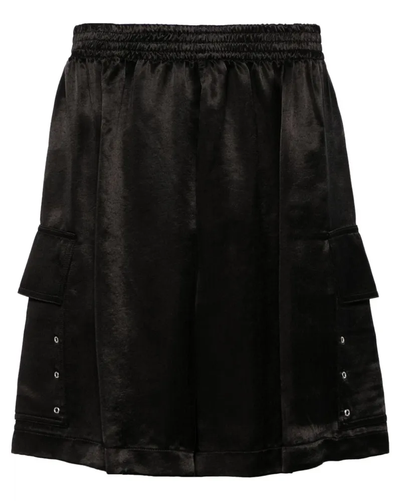 1017 ALYX 9SM Cargo-Shorts aus Satin mit Ösendetail - Schwarz Schwarz