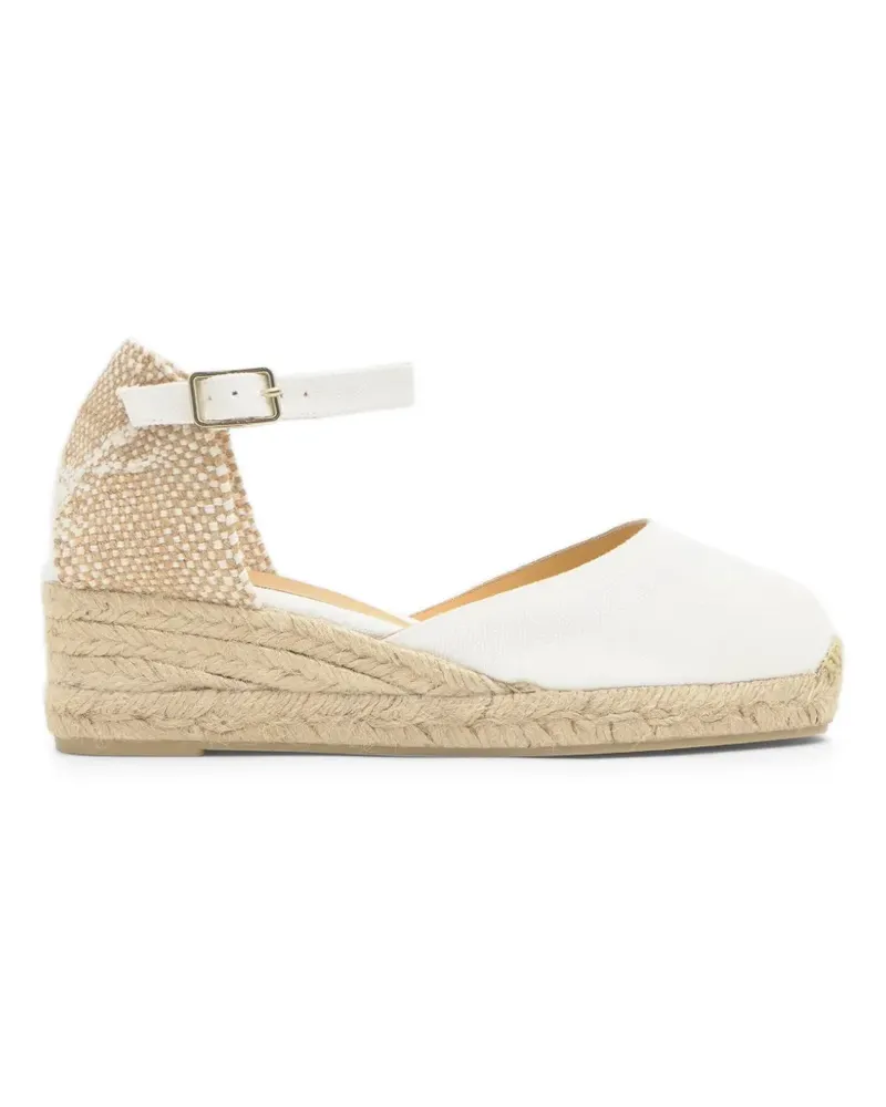 Castañer Carol Wedge-Espadrilles - Weiß Weiß