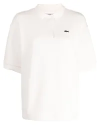 Lacoste Poloshirt mit Logo-Applikation Weiß