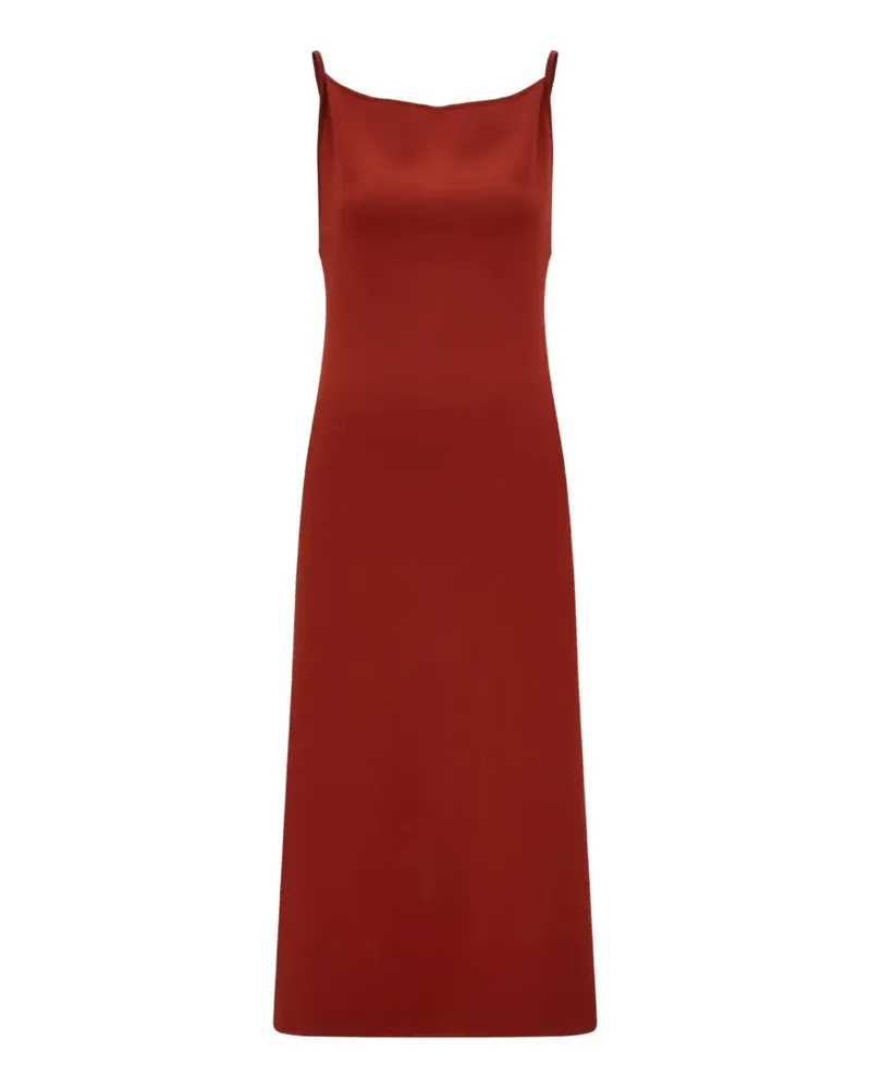 Ferragamo Gestricktes Kleid - Rot Rot