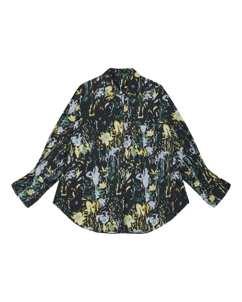 JNBY Hemd mit grafischem Print - Schwarz Schwarz