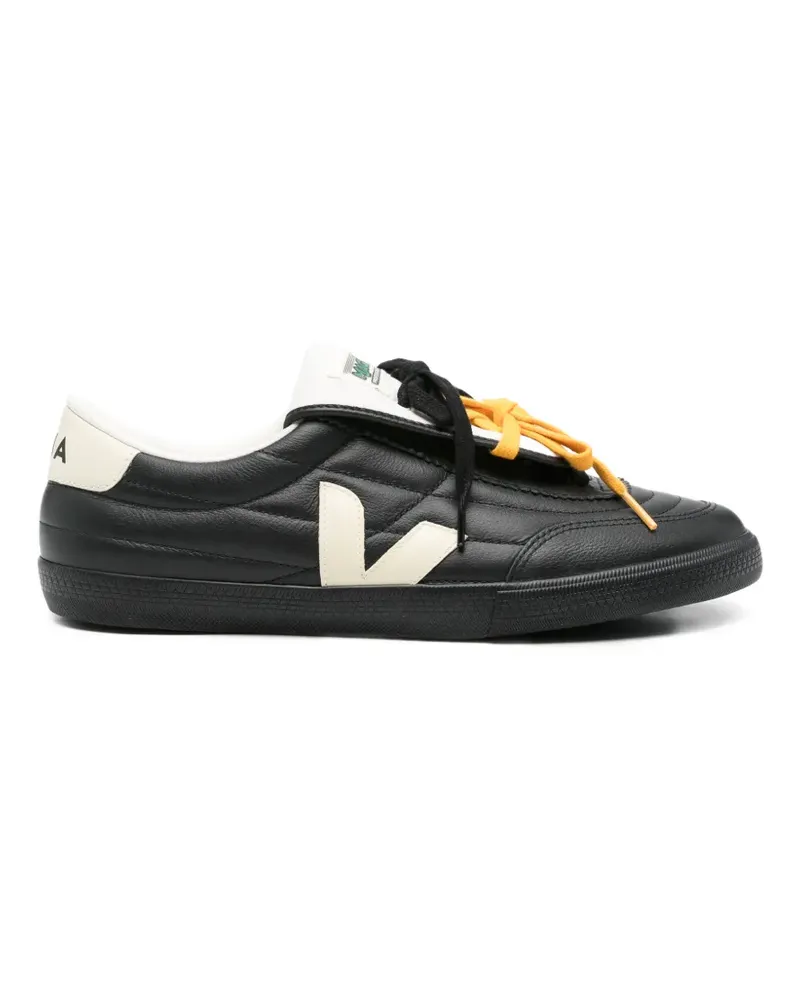 Magliano x Veja lace-up panelled sneakers - Schwarz Schwarz