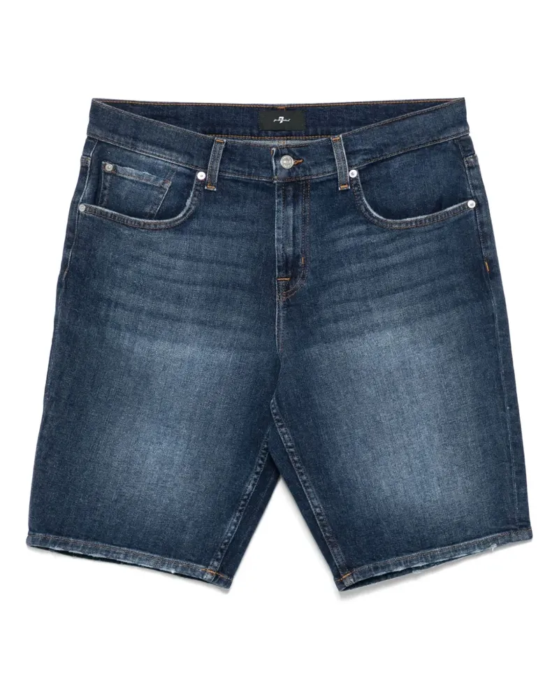 7 for all mankind Klassische Jeans-Shorts - Blau Blau