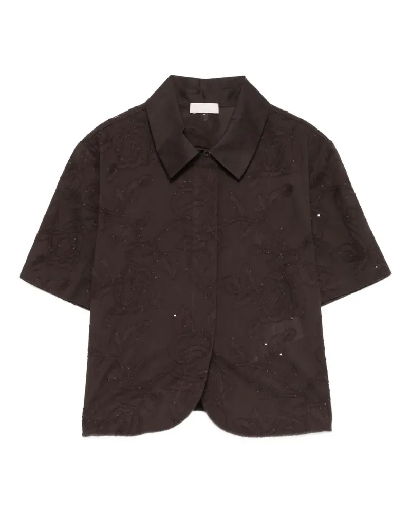 Liu Jo Rock mit Pailletten - Braun Braun