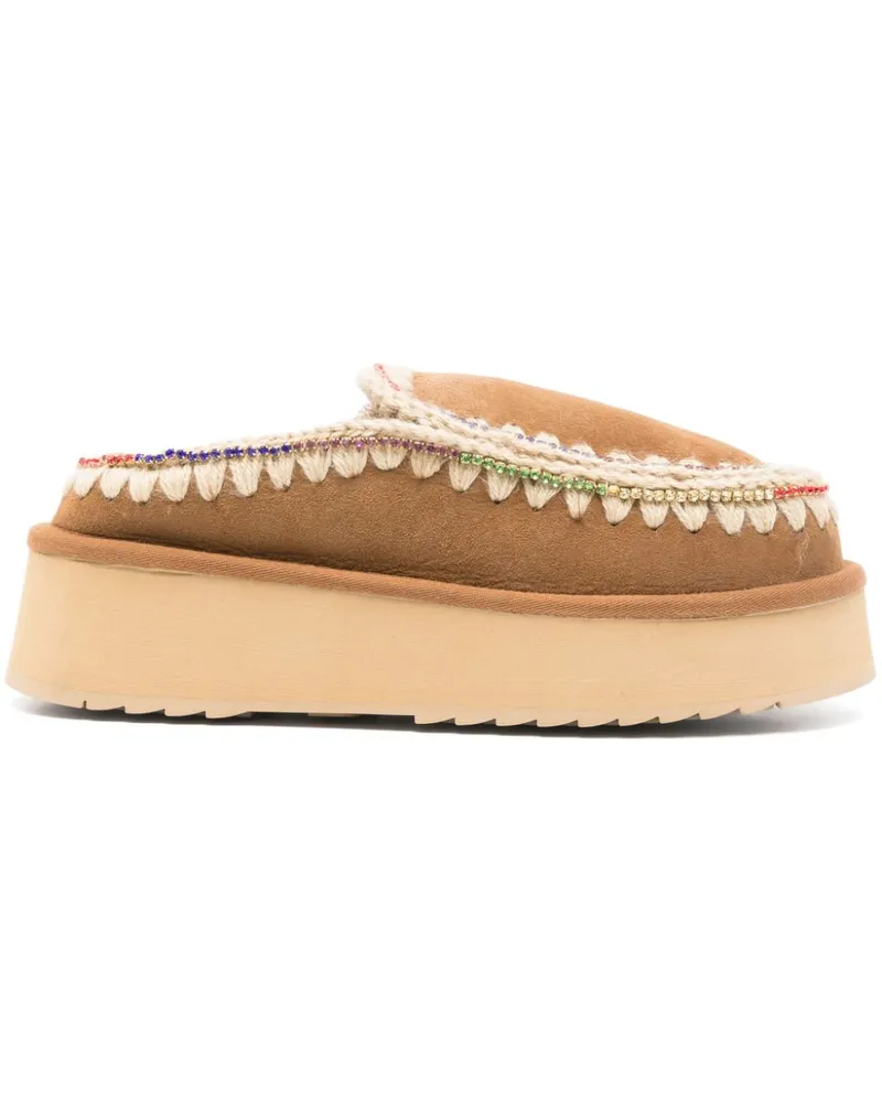 Mou Eskimo Clogs - Braun Braun