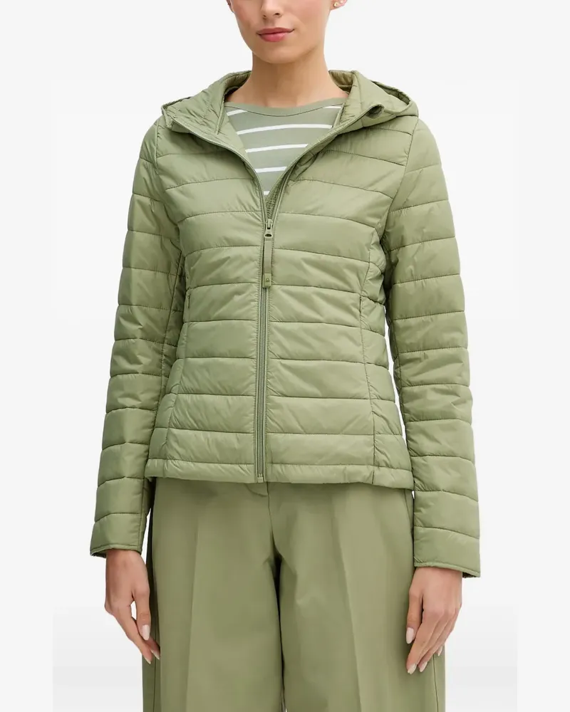 Benetton quilted hooded jacket - Grün Grün