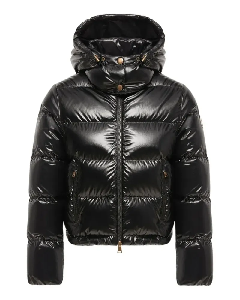 Moncler Kurze Niveole Daunenjacke - Schwarz Schwarz