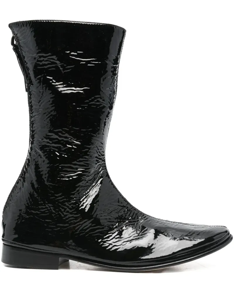 Alberta Ferretti pointed boots - Schwarz Schwarz
