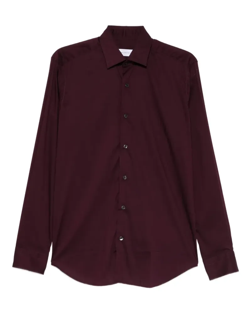 Robert Friedman Klassisches Hemd - Violett Violett