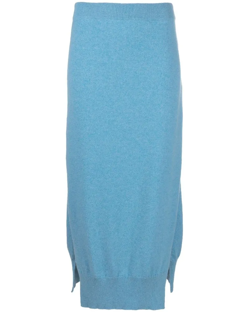 Barrie Rock mit hohem Bund - Blau Blau