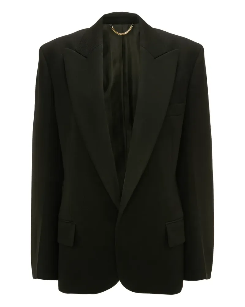 Victoria Beckham Jacke mit Design-Ärmeln - Schwarz Schwarz