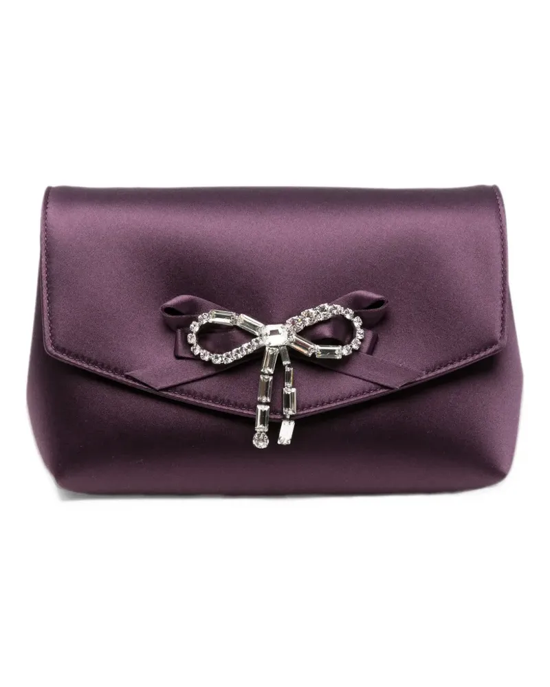 Jimmy Choo Soft Bow mini shoulder bag - Violett Violett
