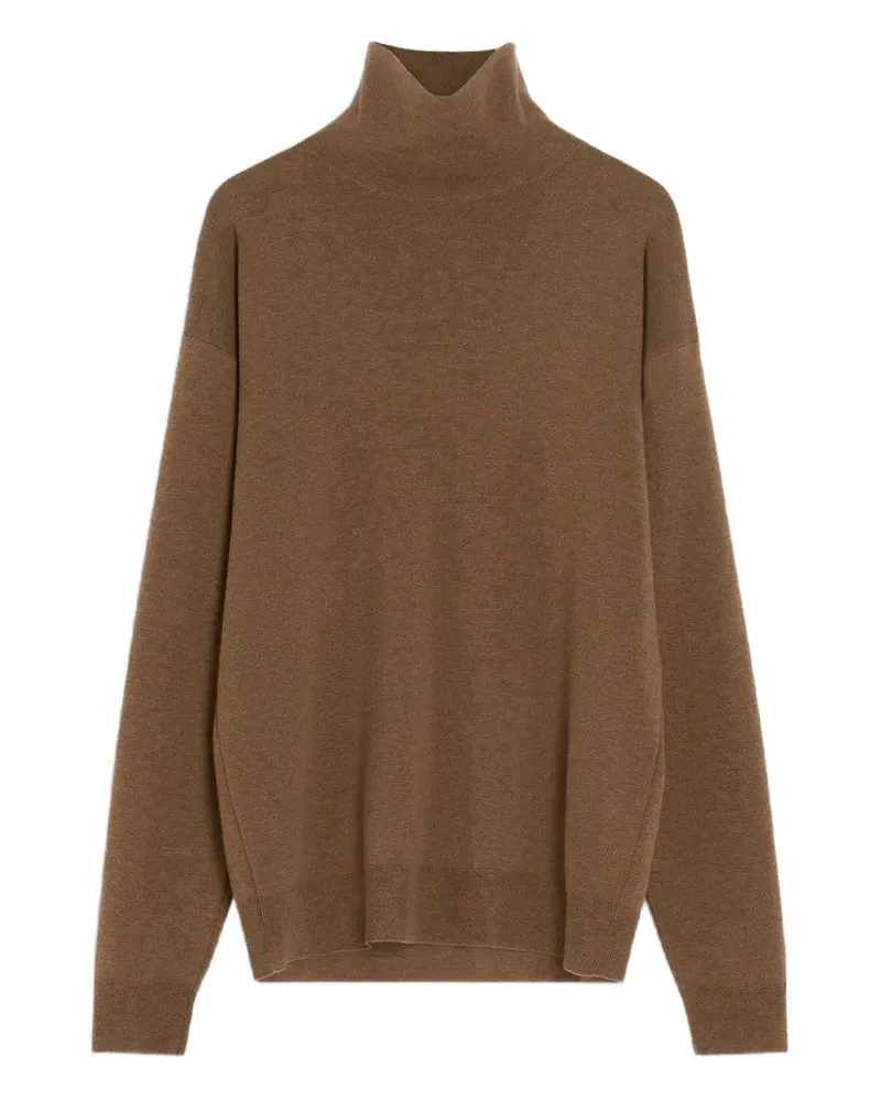 Christophe Lemaire Pullover mit Rundhalsausschnitt - Braun Braun