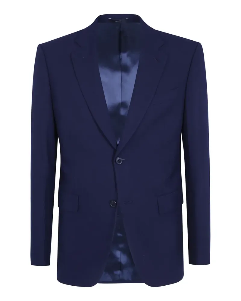 Paul Smith single-breasted notched-lapels blazer - Blau Blau