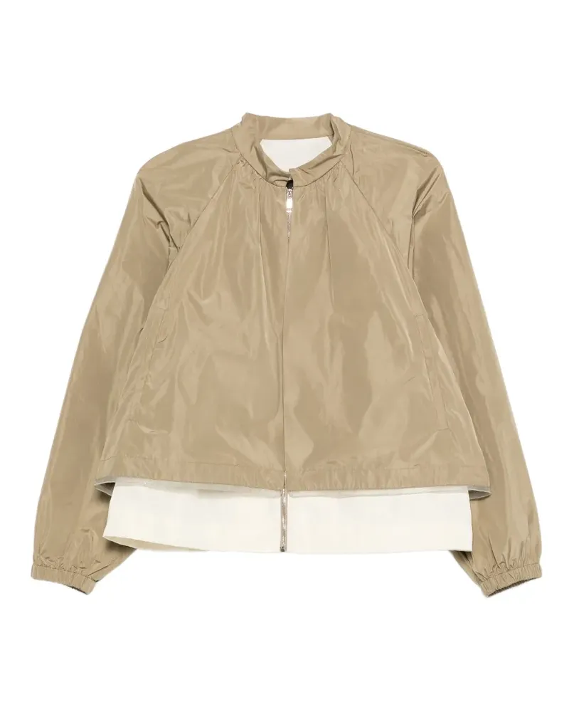 Fabiana Filippi zip-up bomber jacket - Grün Grün