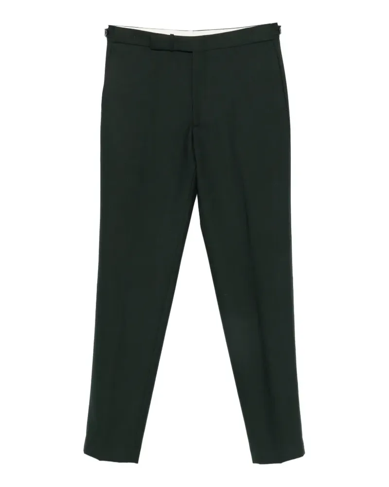 Tagliatore Klassische Hose mit Bügelfalten - Grün Grün