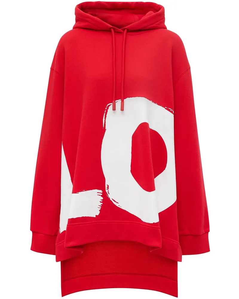 Burberry Hoodie mit Print - Rot Rot