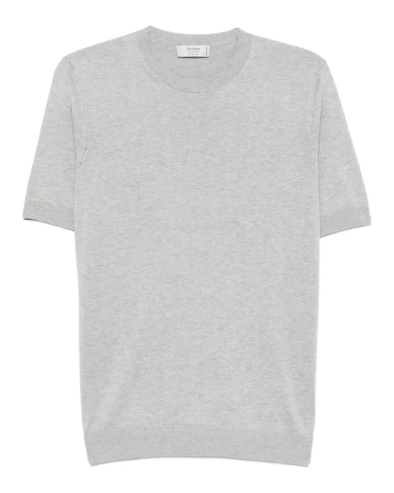 Ferrante Kurzärmeliger Pullover - Grau Grau