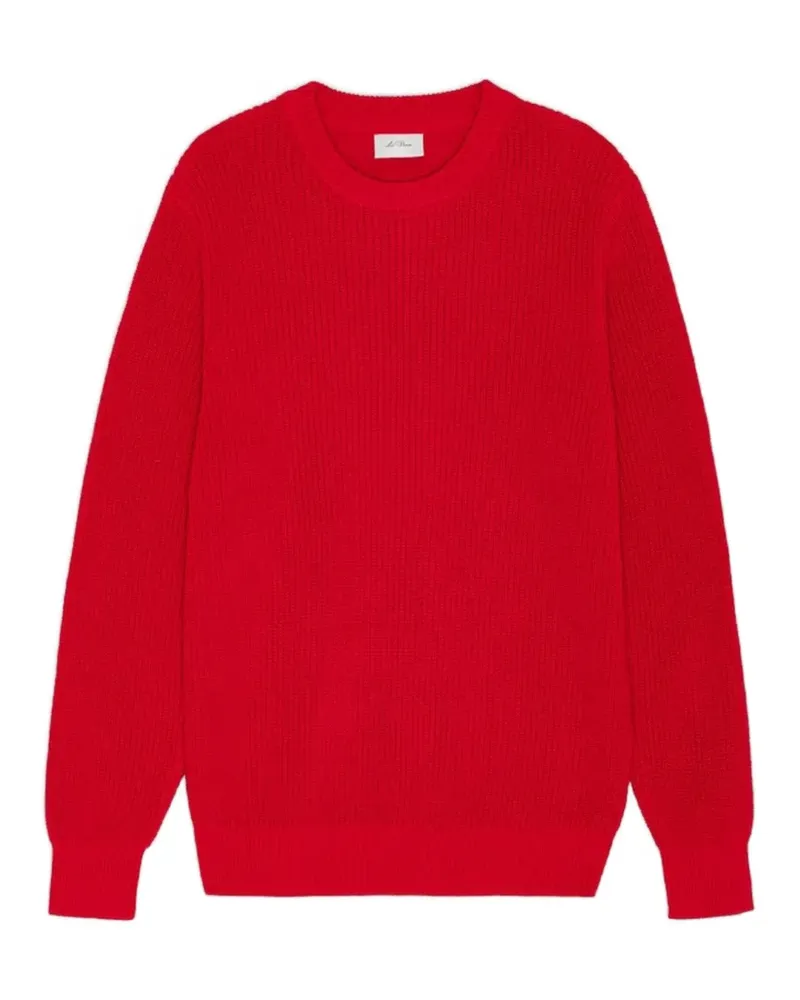 LES DEUX Samba Pullover aus geripptem Strick - Rot Rot