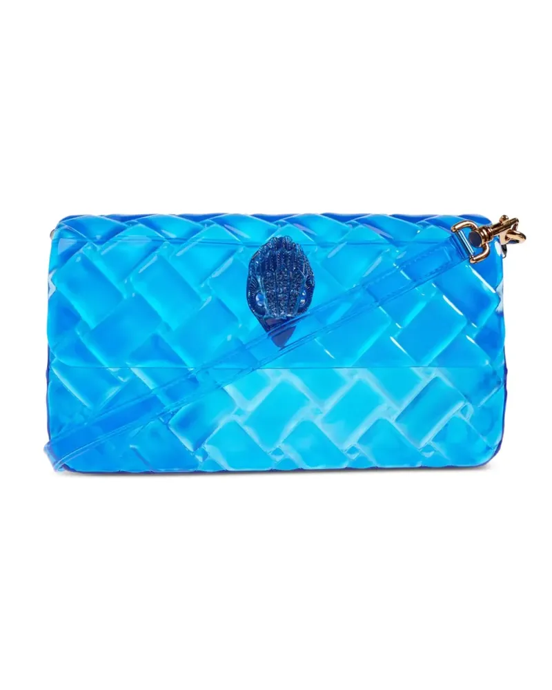 Kurt Geiger Kensington basket-weave tote bag - Blau Blau