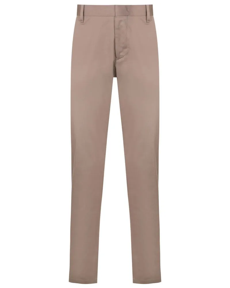 Emporio Armani Klassische Chino Braun