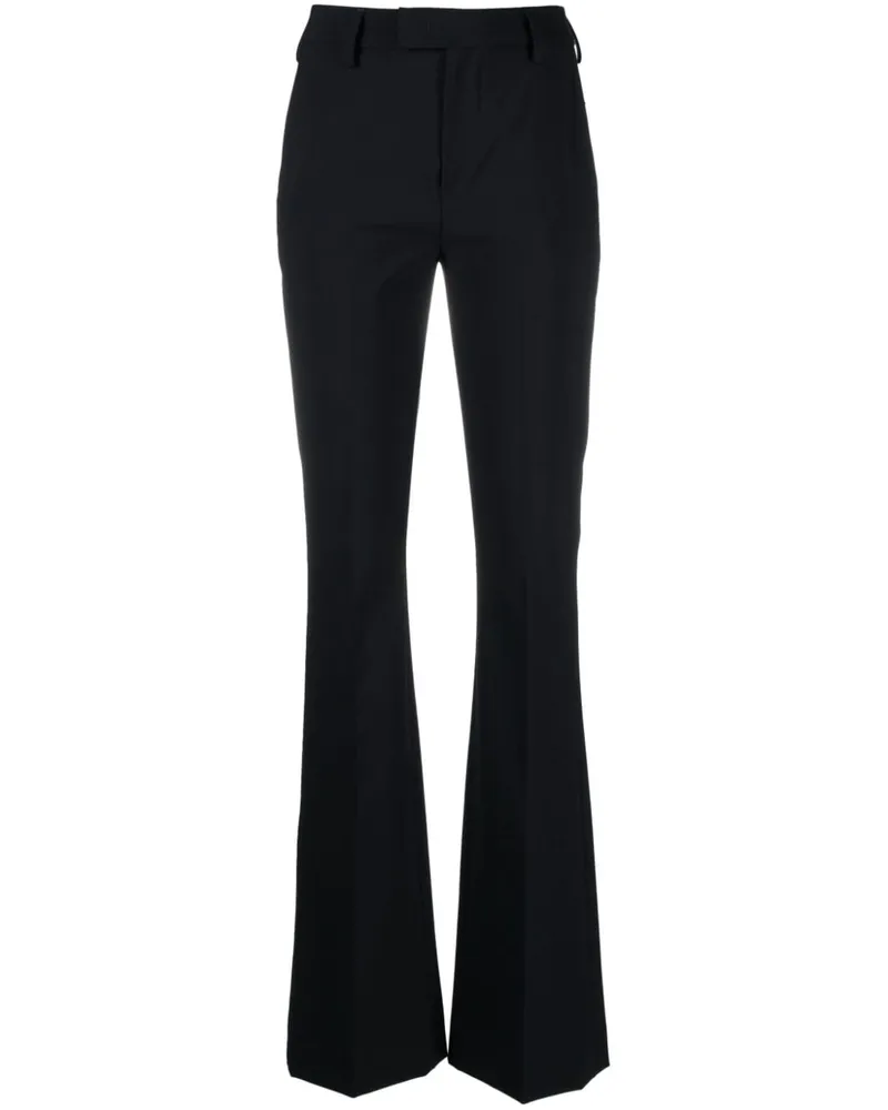 Dondup Ausgestellte High-Waist-Hose Blau