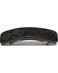 Ferragamo Haarspange mit Monogramm Schwarz