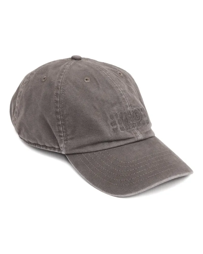 Maison Margiela Baseballkappe aus Baumwolle - Grau Grau